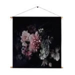 Template_TP_Vierkant_Vintage_24-1 Textielposter Modern Stil Leven Bloemen 03 Vierkant Template TP Vierkant Vintage 24 1