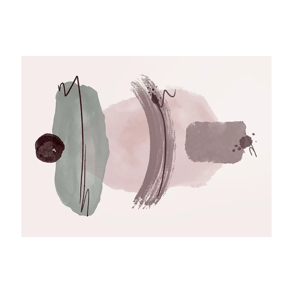 Template_DB_50-70_Horizontaal_Abstract_109-1 Schilderij Scandinavisch Roze en Groen Tinten Rechthoek Horizontaal Template DB 50 70 Horizontaal Abstract 109 1