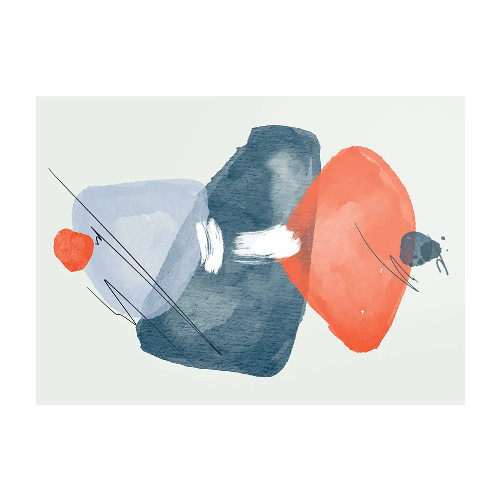 Schilderij Scandinavisch Design Rechthoek Horizontaal Template DB 50 70 Horizontaal Abstract 116 1