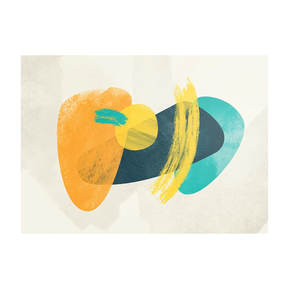 Schilderij Scandinavisch Design Kleurrijk Rechthoek Horizontaal Template DB 50 70 Horizontaal Abstract 117 1