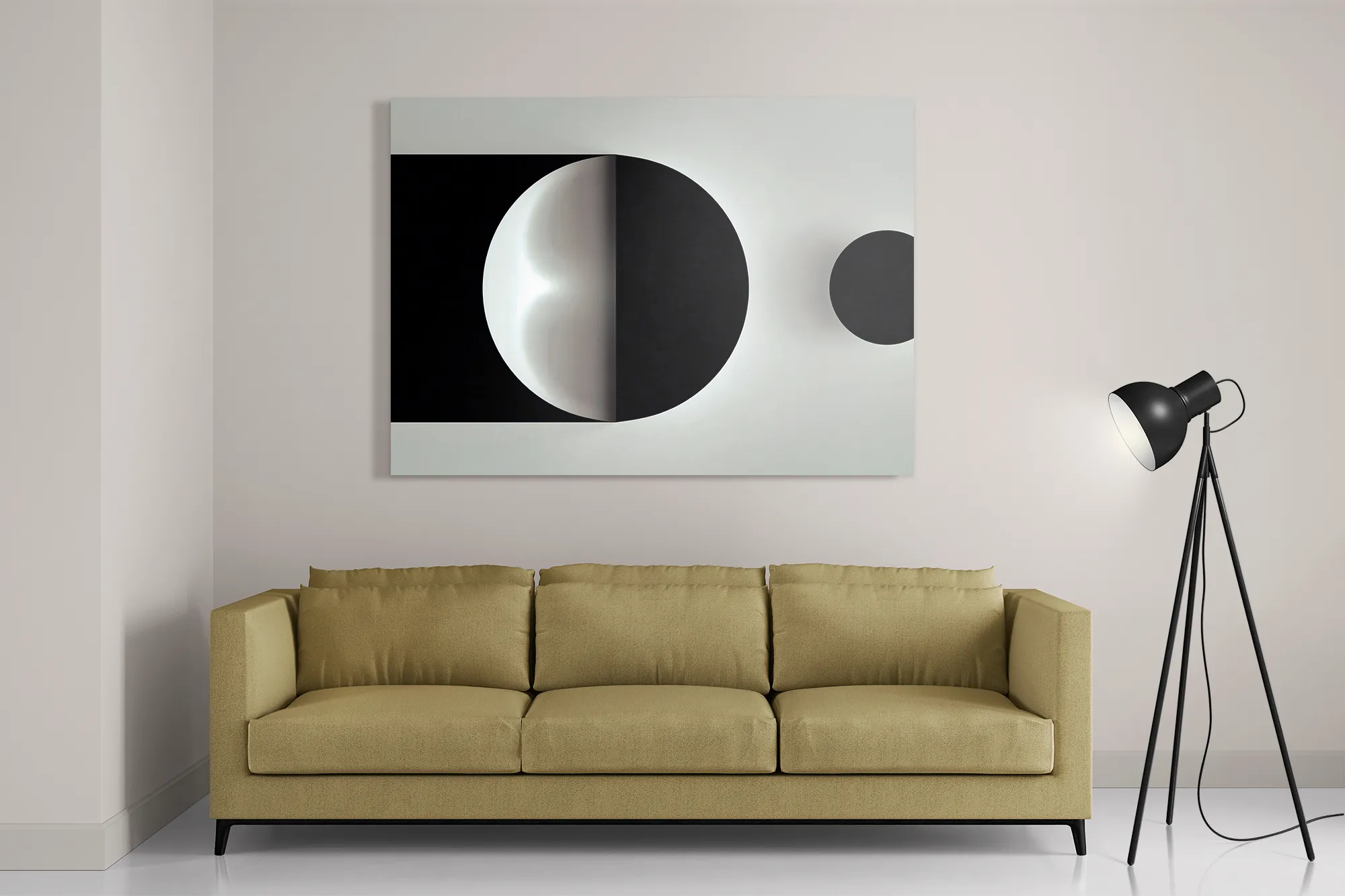 Template_DB_50-70_Horizontaal_Abstract_21-2 Schilderij Scandinavisch Wit met Zwart Element 01 Rechthoek Horizontaal Template DB 50 70 Horizontaal Abstract 21 2