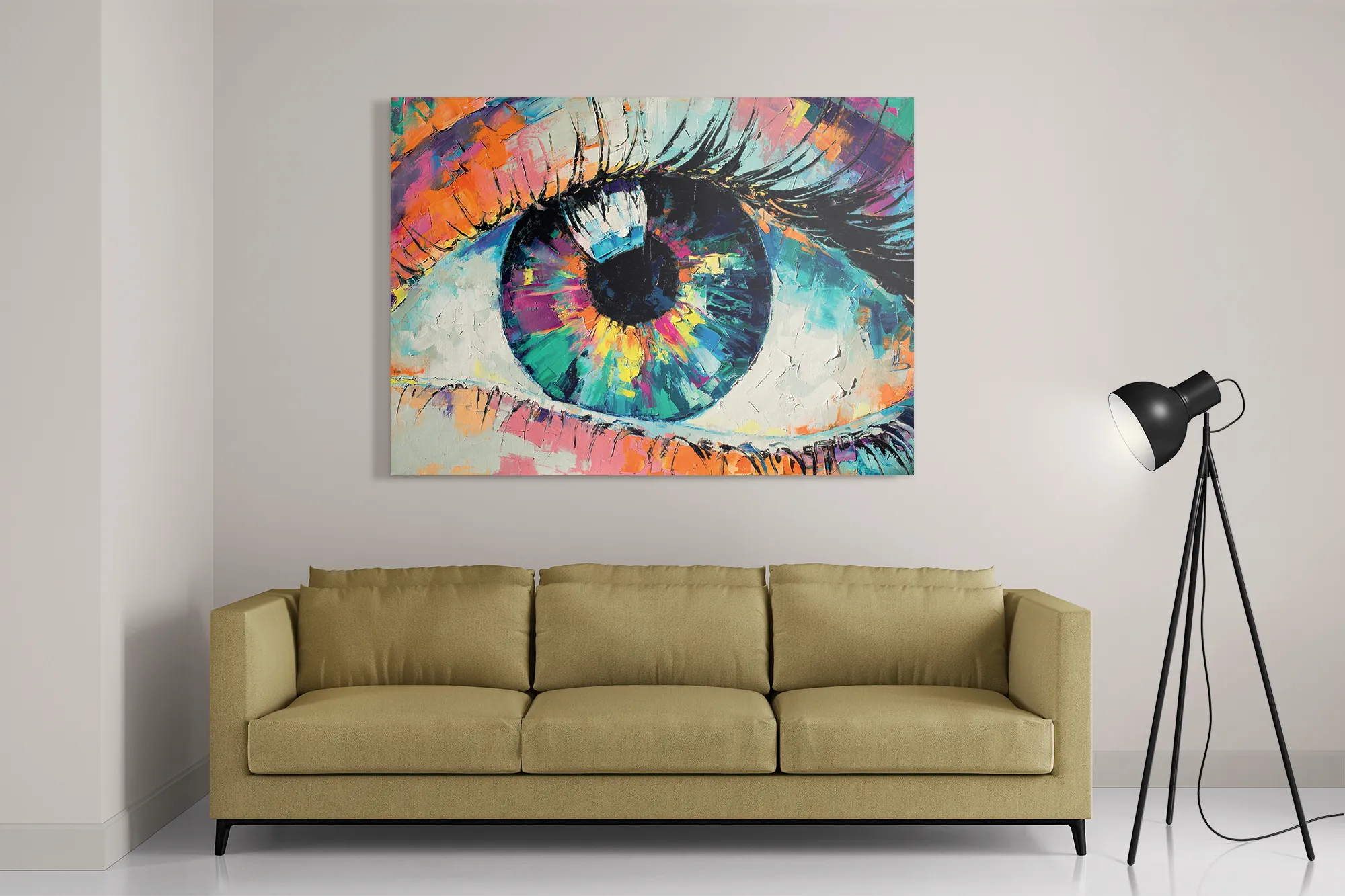 Template_DB_50-70_Horizontaal_Abstract_44-2 Schilderij Het Kleurrijke Oog Kunstwerk Rechthoek Horizontaal Template DB 50 70 Horizontaal Abstract 44 2