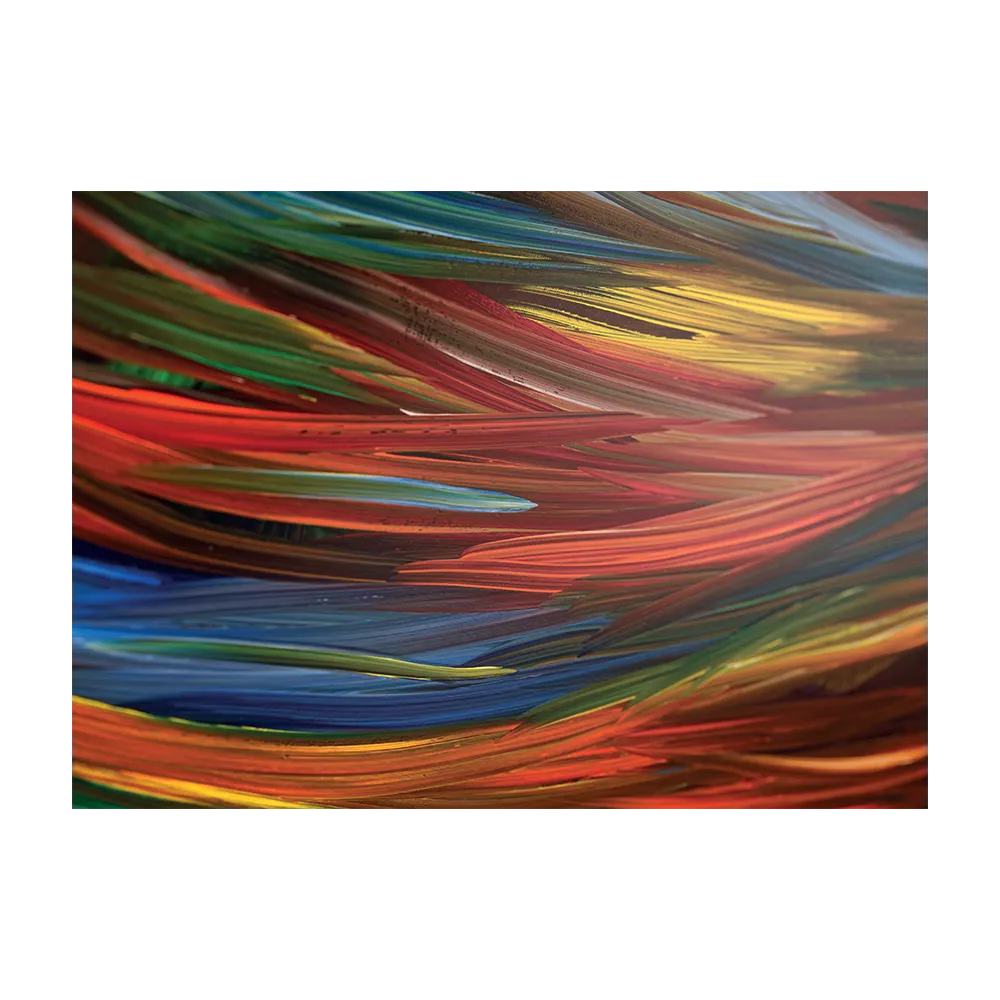 Schilderij Geschilderde Strepen Kleurrijk Rechthoek Horizontaal Template DB 50 70 Horizontaal Abstract 75 1