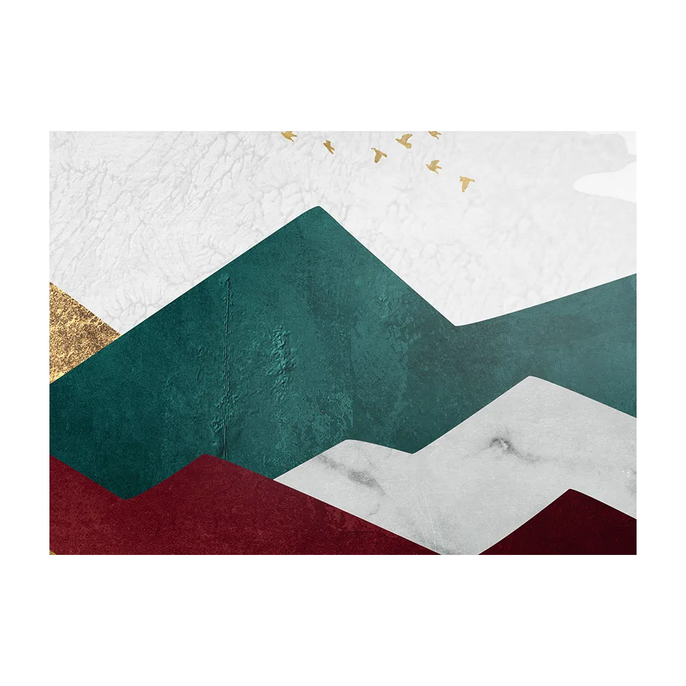 Schilderij Kleurrijke Bergen 03 Rechthoek Horizontaal Template DB 50 70 Horizontaal Abstract 80 1