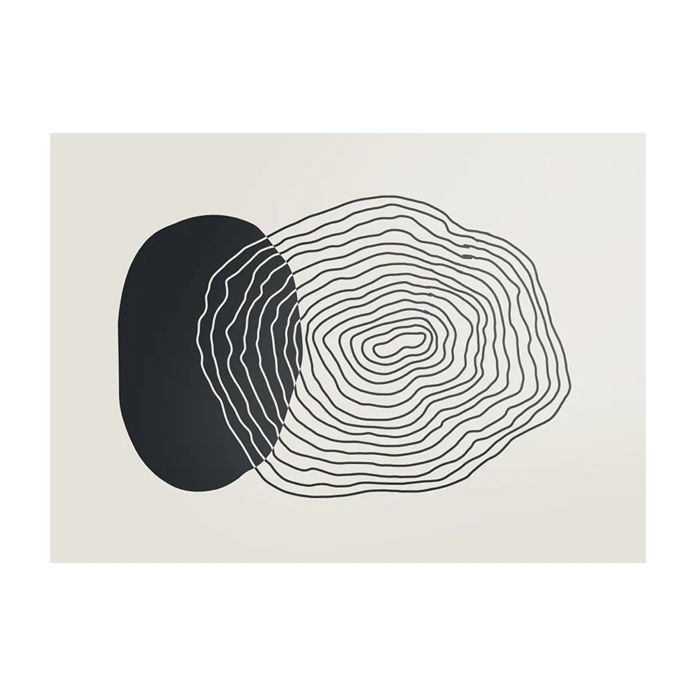 Schilderij De Innerlijke Rust 03 Rechthoek Horizontaal Template DB 50 70 Horizontaal Abstract 90 1