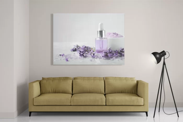 Schilderij Beautysalon Lavendel Marmer 02 Rechthoek Horizontaal Template DB 50 70 Horizontaal Beauty 14 2