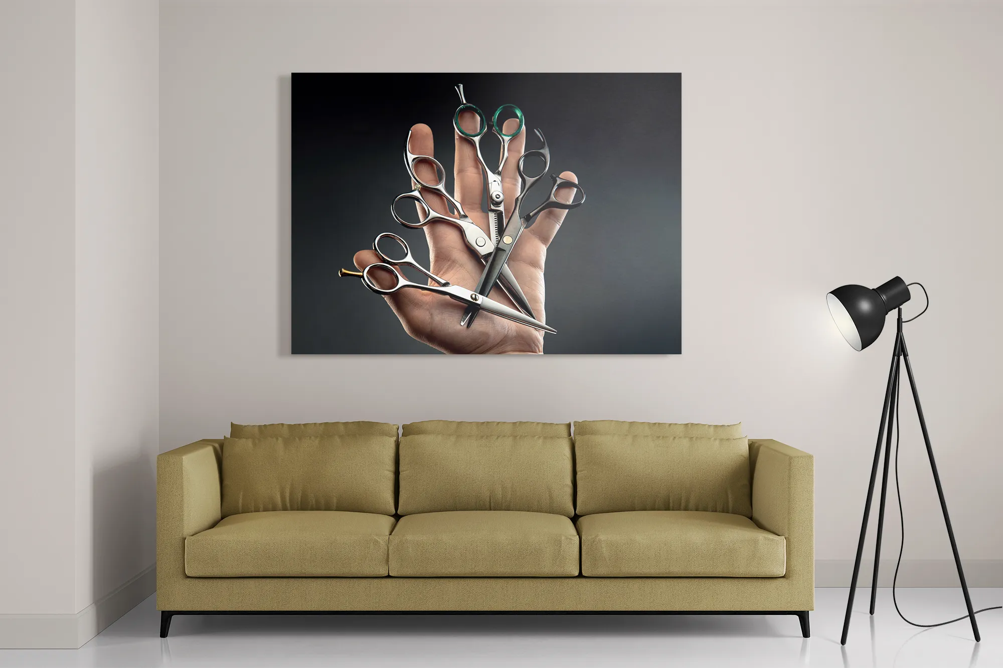 Schilderij Barber Shop 01 Rechthoek Horizontaal Template DB 50 70 Horizontaal Beauty 16 2