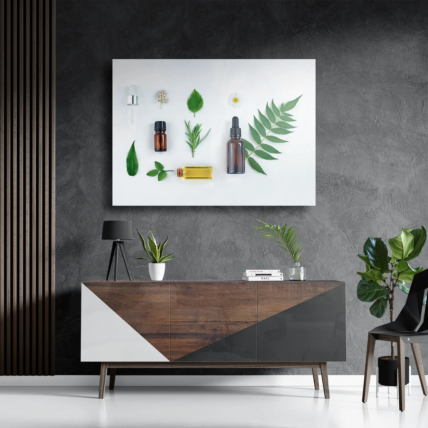 Schilderij Beautysalon Wit Rechthoek Horizontaal Template DB 50 70 Horizontaal Beauty 17 3