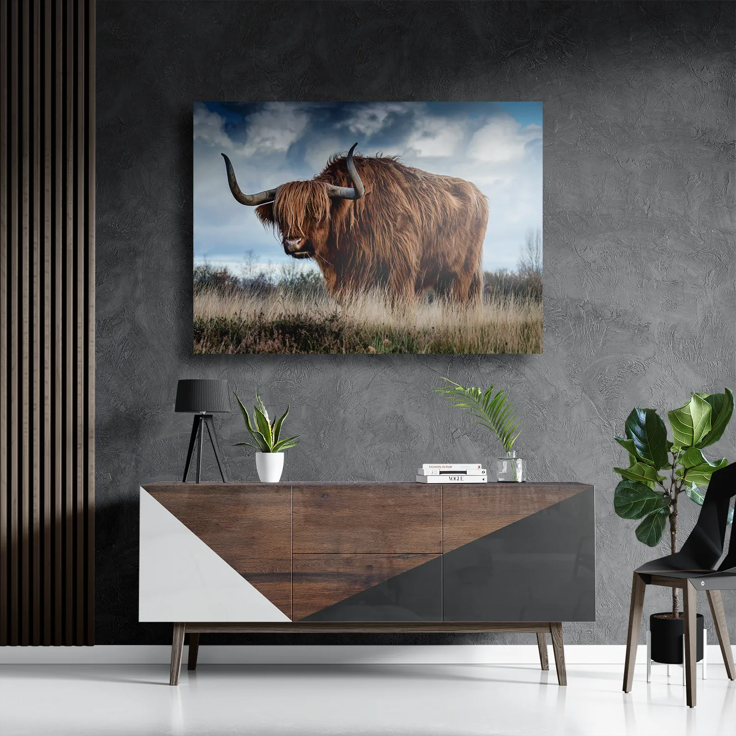 Schilderij Bizon Rechthoek Horizontaal Template DB 50 70 Horizontaal Dieren 18 3