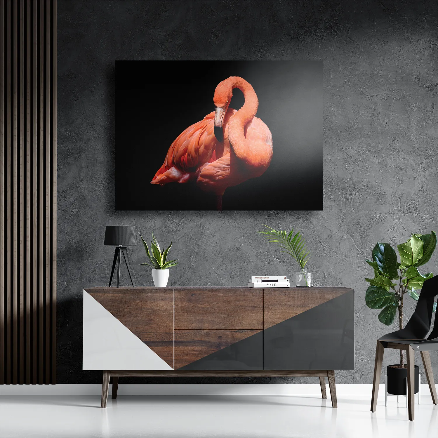 Template_DB_50-70_Horizontaal_Dieren_33-3 Schilderij Falmingo Contrast Rechthoek Horizontaal Template DB 50 70 Horizontaal Dieren 33 3