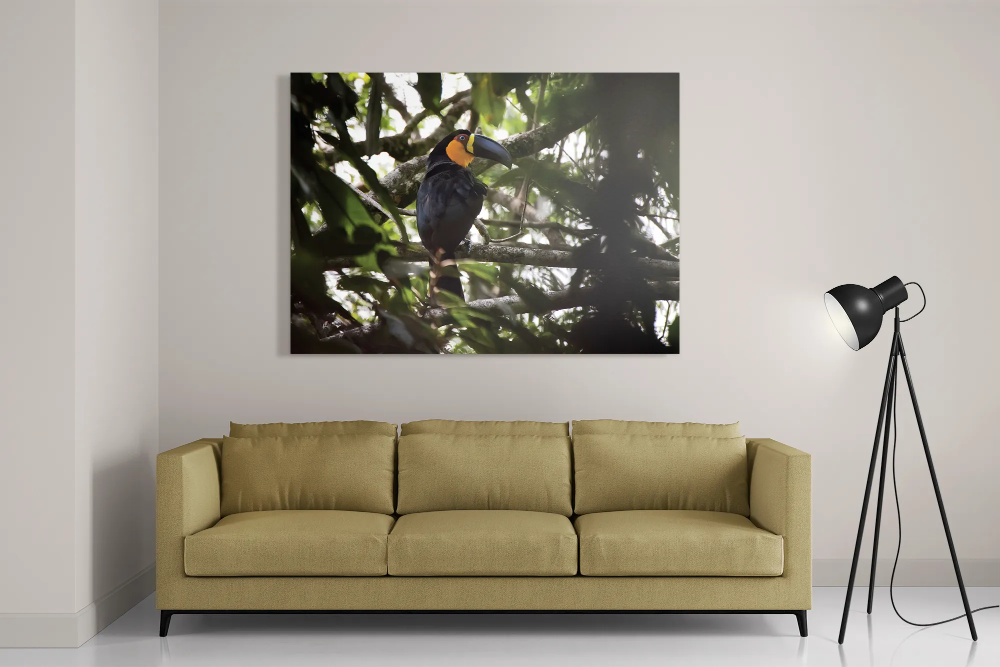 Template_DB_50-70_Horizontaal_Dieren_37-2 Schilderij De Toekan Rechthoek Horizontaal Template DB 50 70 Horizontaal Dieren 37 2