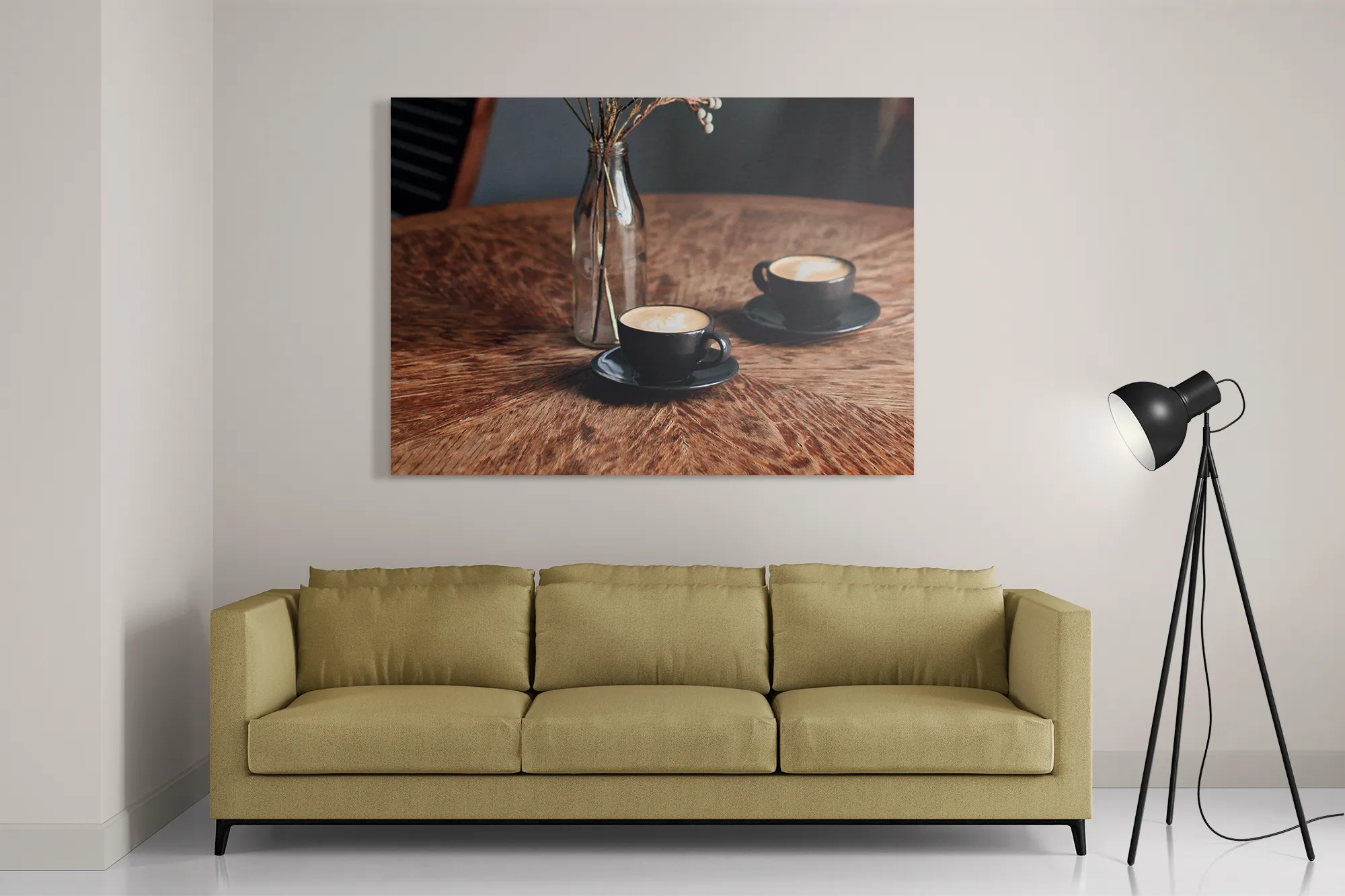 Schilderij Bakje Koffie Rechthoek Horizontaal Template DB 50 70 Horizontaal Eten En Drinken 27 2