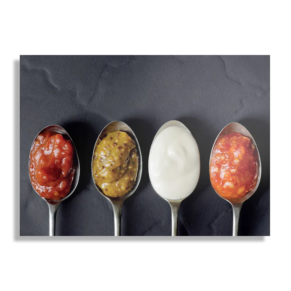 Schilderij Pittige Sauzen Rechthoek Horizontaal Template DB 50 70 Horizontaal Eten En Drinken 34 1