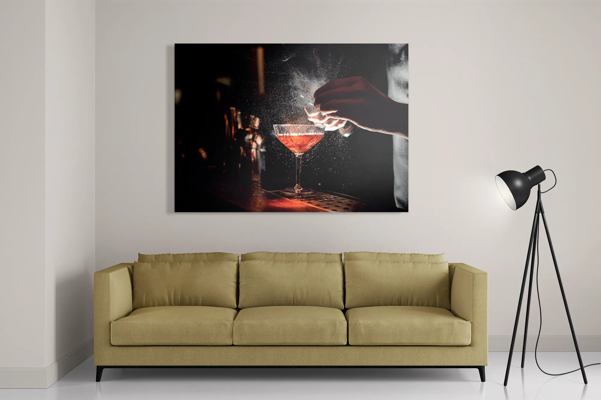 Schilderij Cocktail Bar 01 Rechthoek Horizontaal Template DB 50 70 Horizontaal Eten En Drinken 55 2