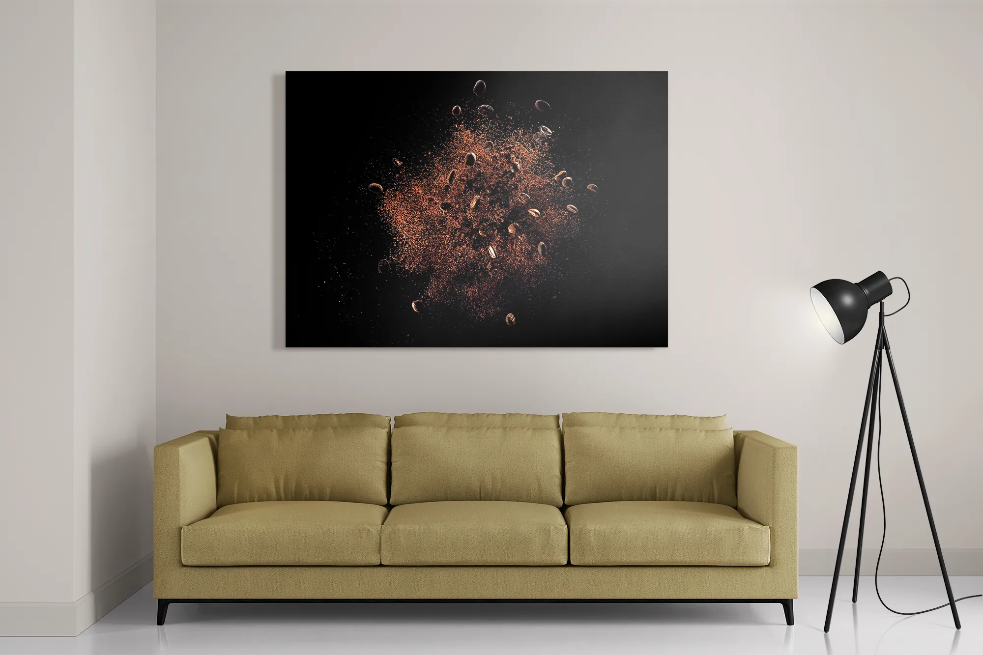 Schilderij Koffiebonen 02 Rechthoek Horizontaal Template DB 50 70 Horizontaal Eten En Drinken 70 2