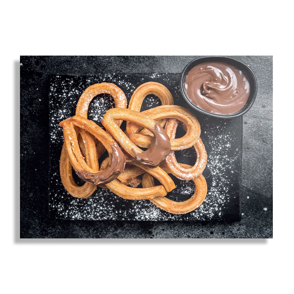 Schilderij Churros Rechthoek Horizontaal Template DB 50 70 Horizontaal Eten En Drinken 76 1