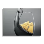 Schilderij Sailing Wine 01 Rechthoek Horizontaal Template DB 50 70 Horizontaal Eten En Drinken 80 1