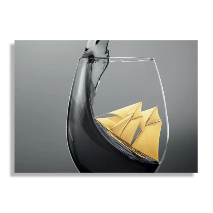 Schilderij Sailing Wine 01 Rechthoek Horizontaal Template DB 50 70 Horizontaal Eten En Drinken 80 1