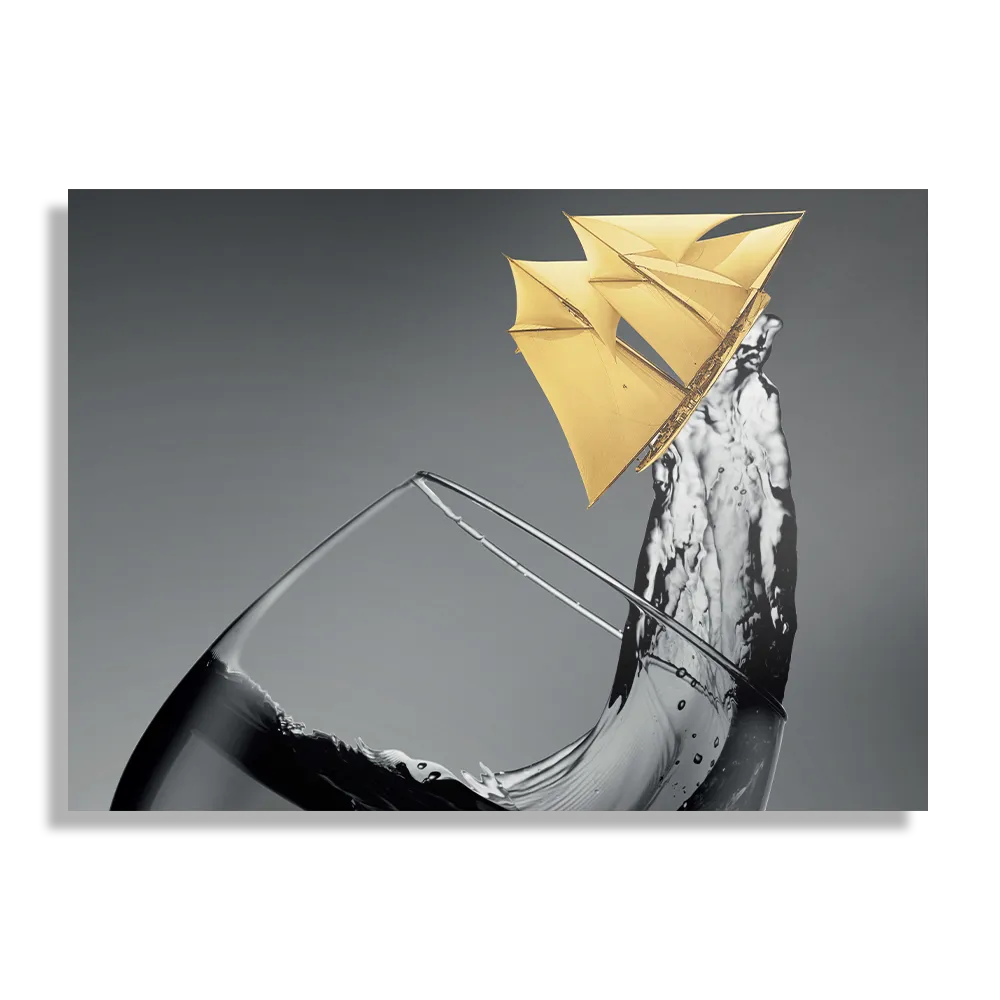 Schilderij Sailing Wine 02 Rechthoek Horizontaal Template DB 50 70 Horizontaal Eten En Drinken 81 1