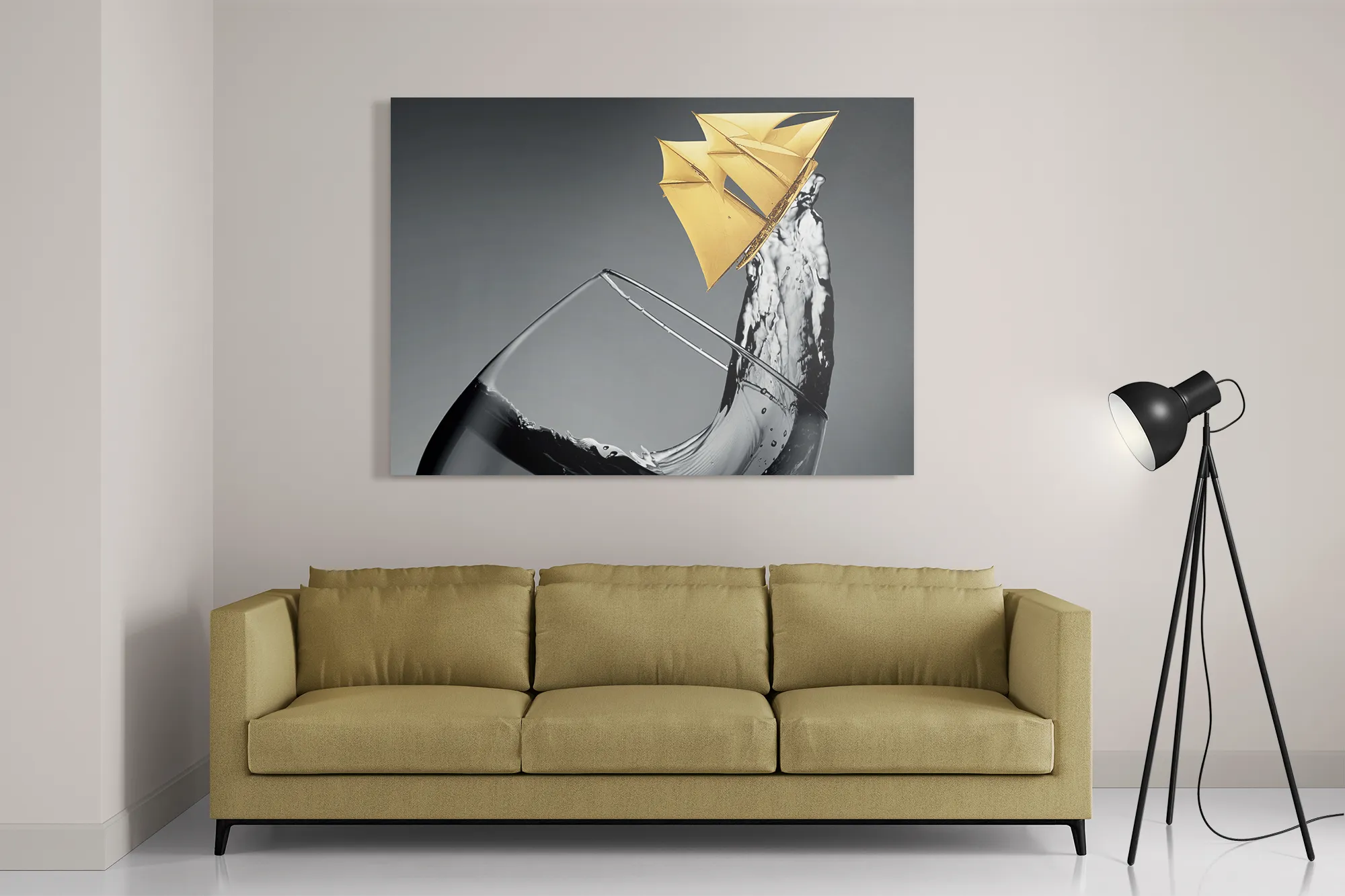 Schilderij Sailing Wine 02 Rechthoek Horizontaal Template DB 50 70 Horizontaal Eten En Drinken 81 2