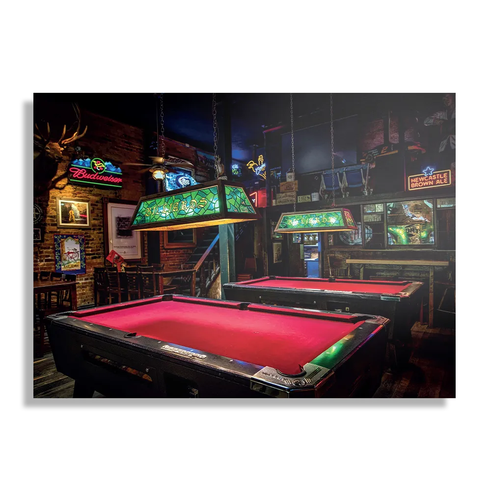Schilderij Biljarttafels Rechthoek Horizontaal Template DB 50 70 Horizontaal Gaming En Spel 9 1