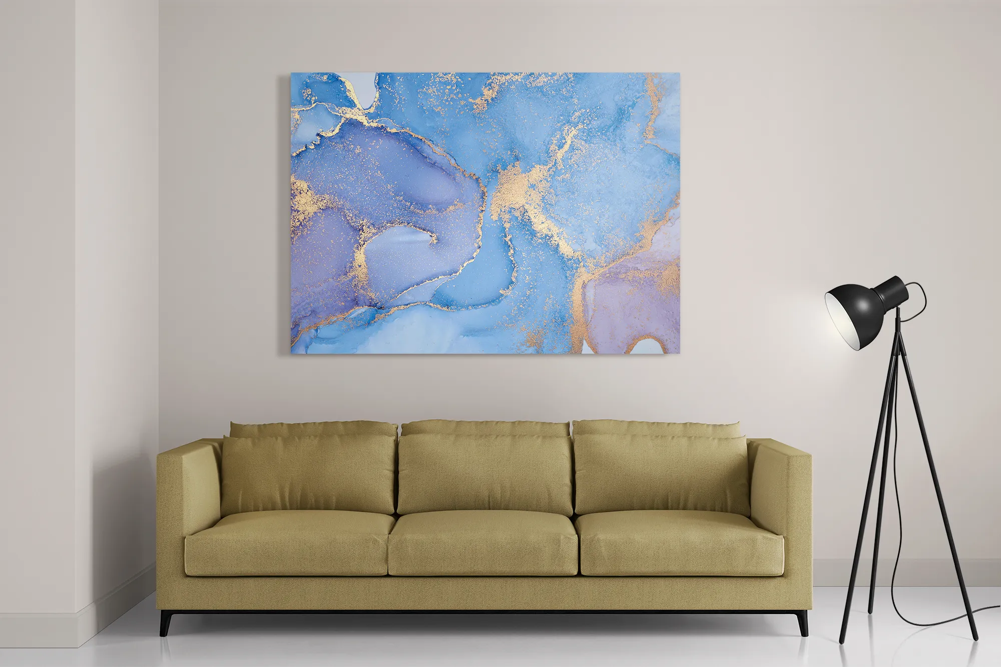 Schilderij Marmer Look Colored 04 Rechthoek Horizontaal Template DB 50 70 Horizontaal Marmer 24 2