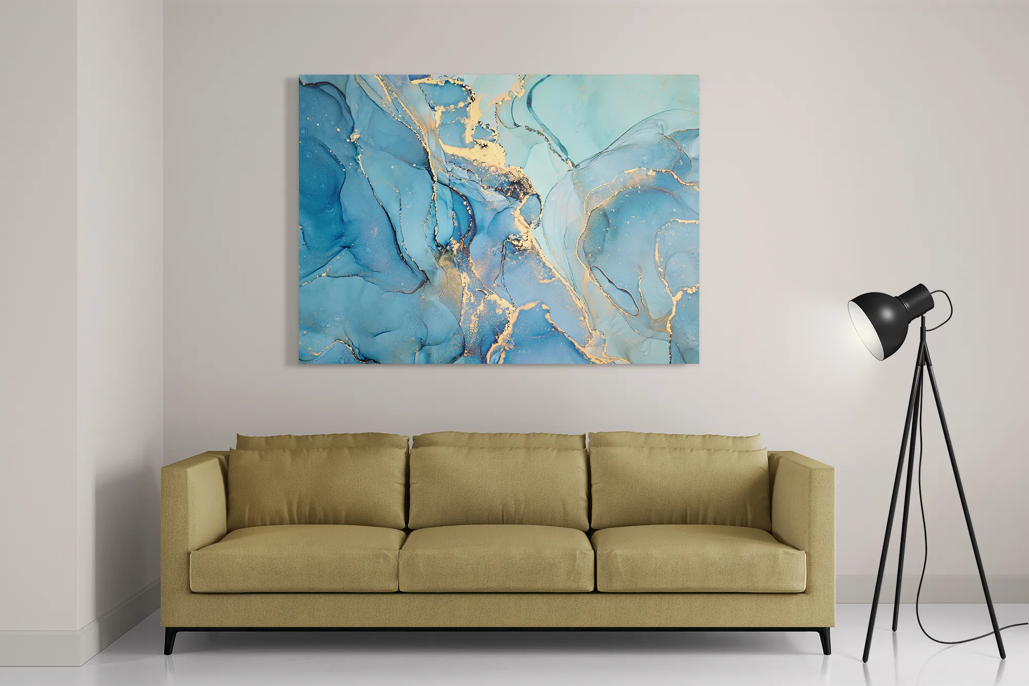 Schilderij Marmer Look Colored 08 Rechthoek Horizontaal Template DB 50 70 Horizontaal Marmer 28 2