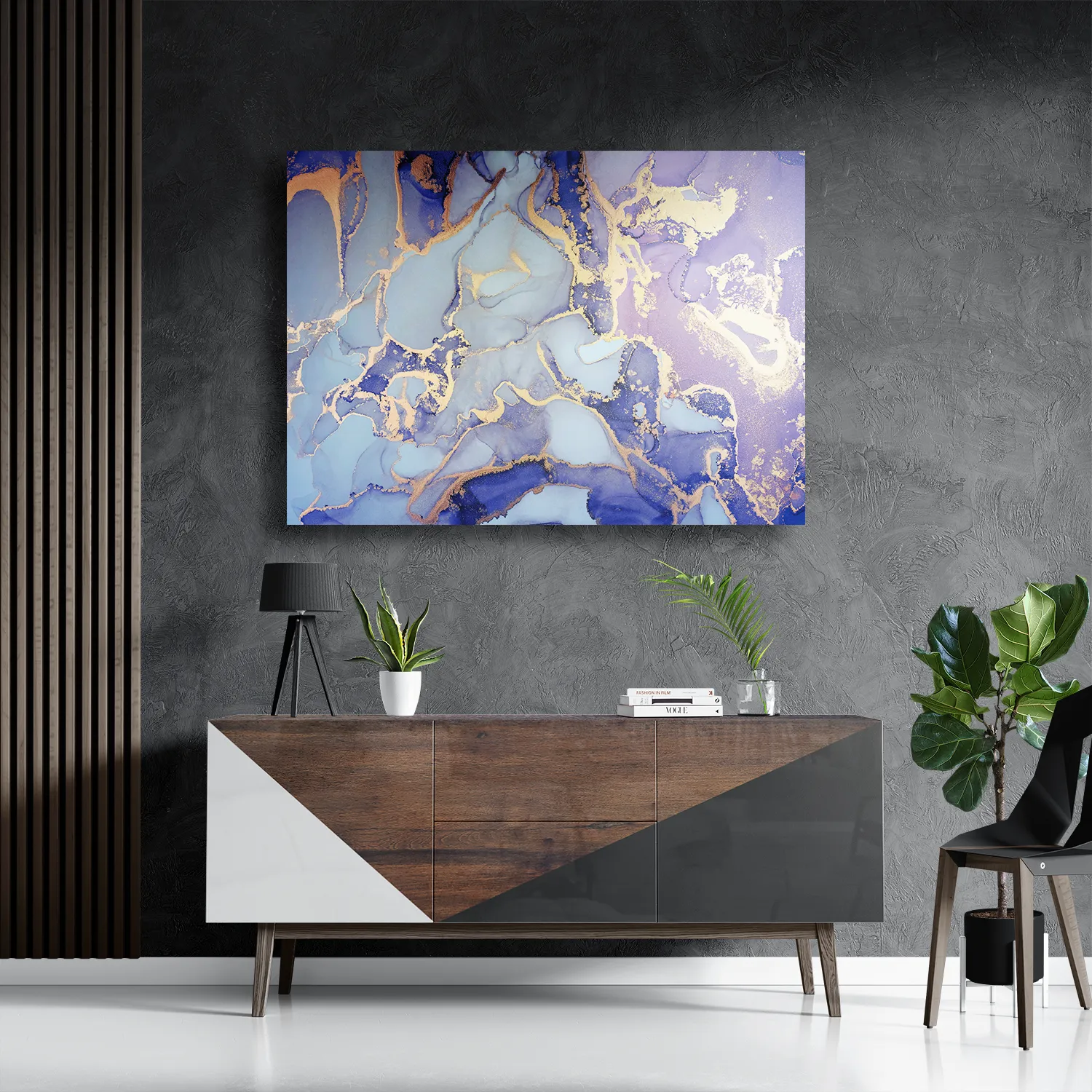 Schilderij Marmer Look Colored 09 Rechthoek Horizontaal Template DB 50 70 Horizontaal Marmer 30 3