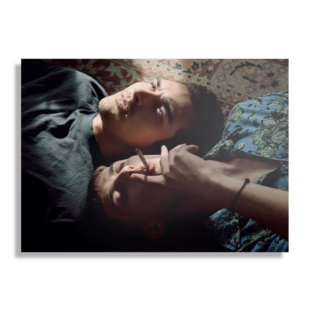 Schilderij When the Smoke is Going up Rechthoek Horizontaal Template DB 50 70 Horizontaal Mensen 11 1