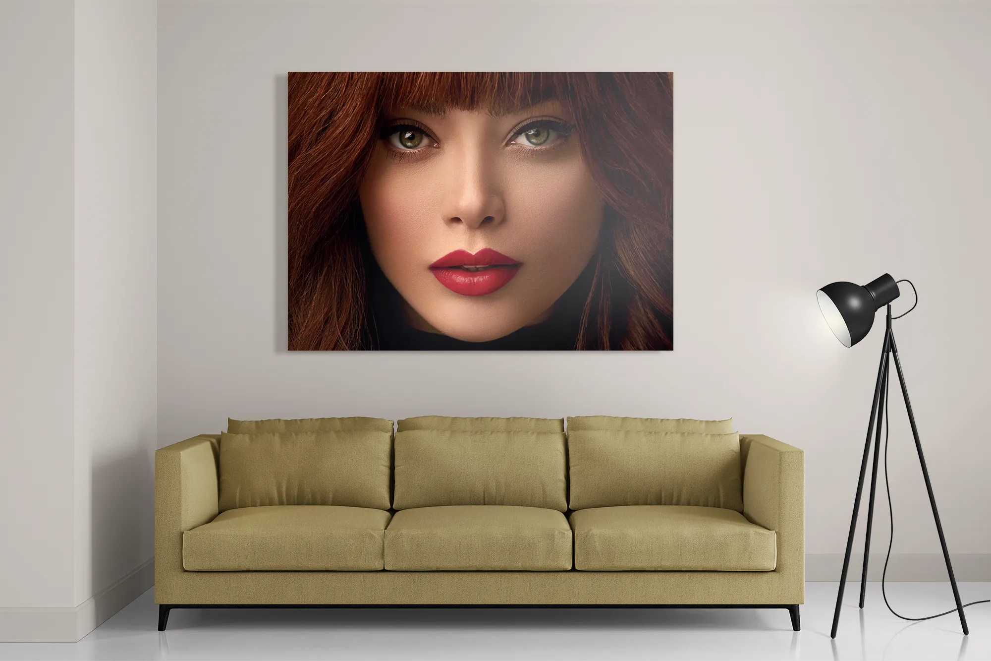 Template_DB_50-70_Horizontaal_Mensen_20-2 Schilderij Mooie Vrouw Met Oranje Haar Rechthoek Horizontaal Template DB 50 70 Horizontaal Mensen 20 2