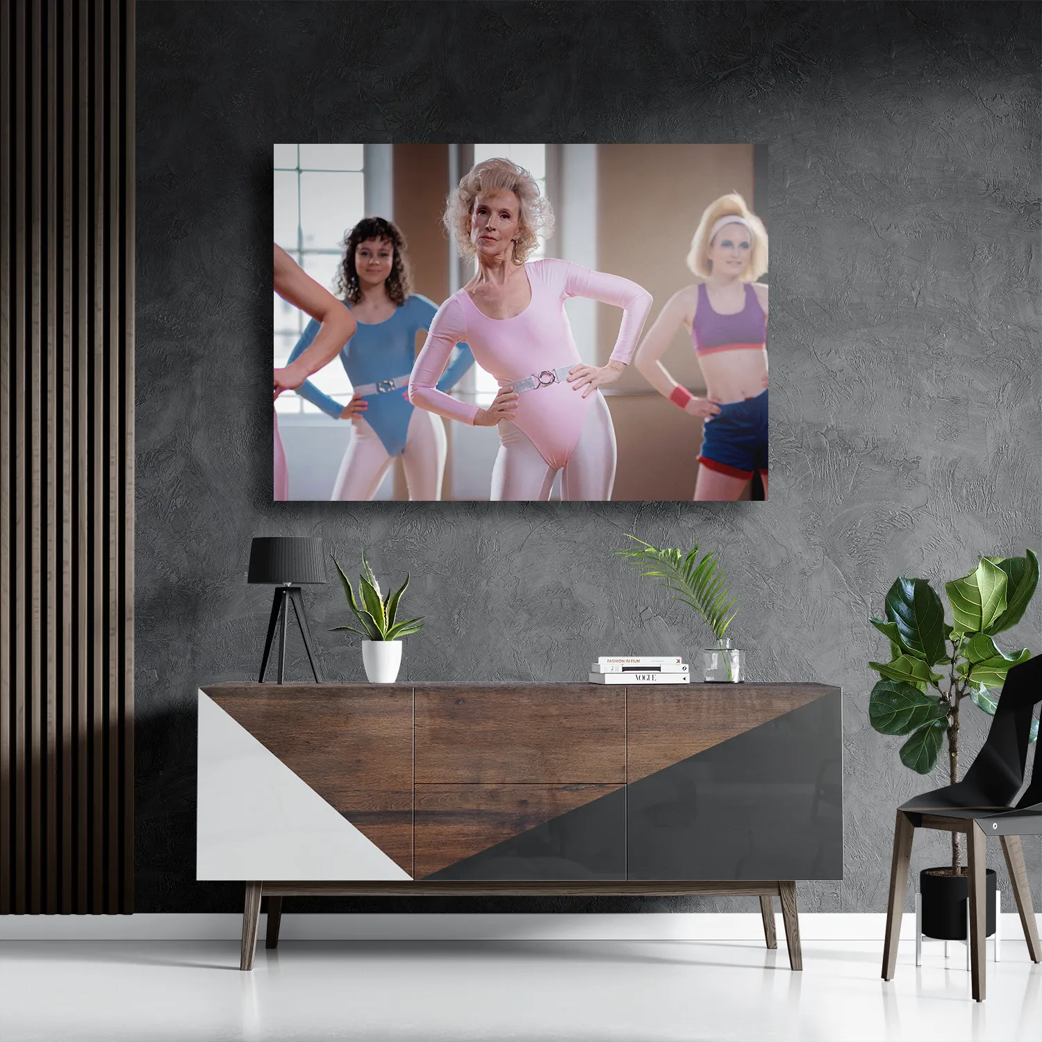 Schilderij Gymnastiek Voor Jong en Oud 02 Rechthoek Horizontaal Template DB 50 70 Horizontaal Mensen 26 3
