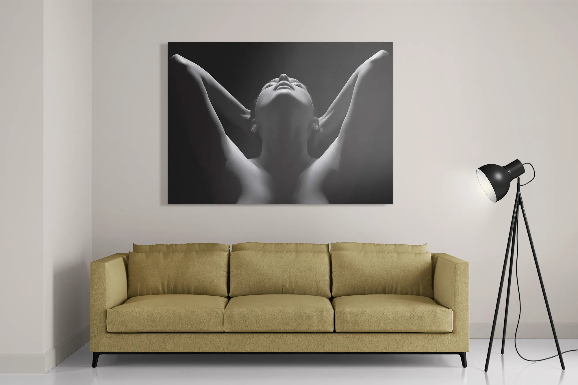 Template_DB_50-70_Horizontaal_Mensen_30-2 Schilderij Mooie Vrouw met ontbloot Bovenlichaam Rechthoek Horizontaal Template DB 50 70 Horizontaal Mensen 30 2