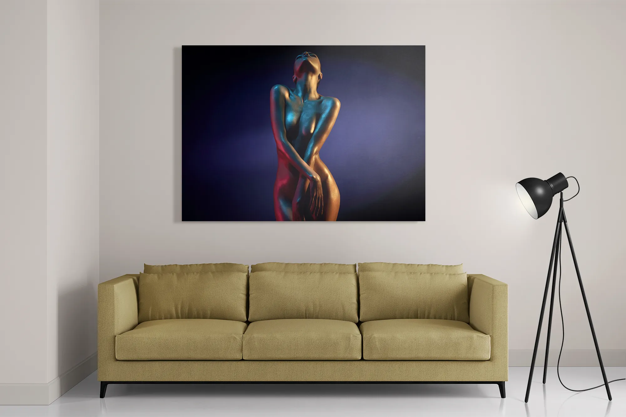 Template_DB_50-70_Horizontaal_Mensen_36-2 Schilderij Artistieke Mooie Vrouw Goud 02 Rechthoek Horizontaal Template DB 50 70 Horizontaal Mensen 36 2