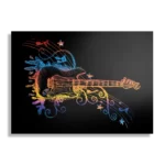 Schilderij Rock Gitaar Rechthoek Horizontaal Template DB 50 70 Horizontaal Muziek 21 1