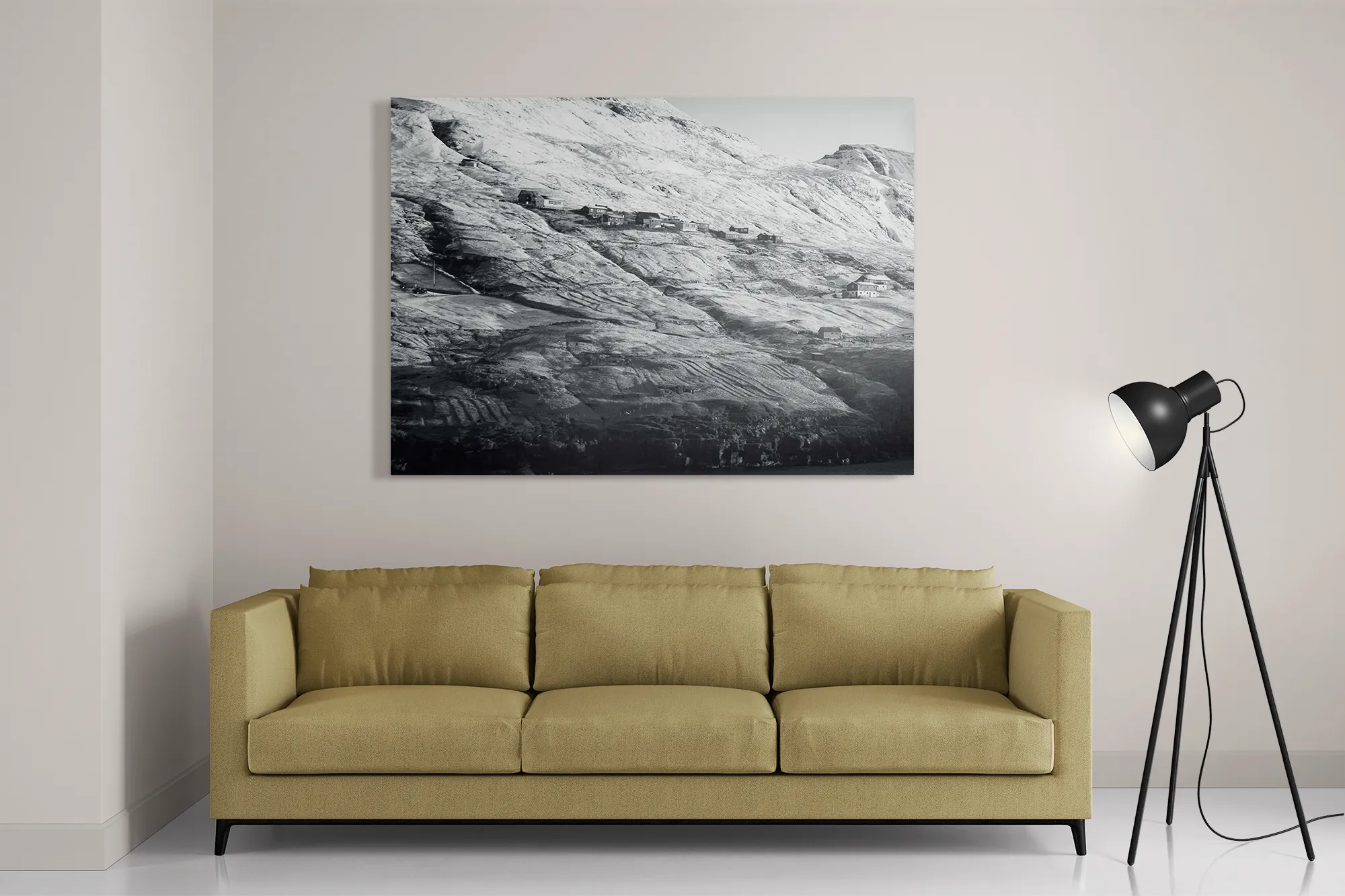 Schilderij Gletsjer Rechthoek Horizontaal Template DB 50 70 Horizontaal Natuur 2 2