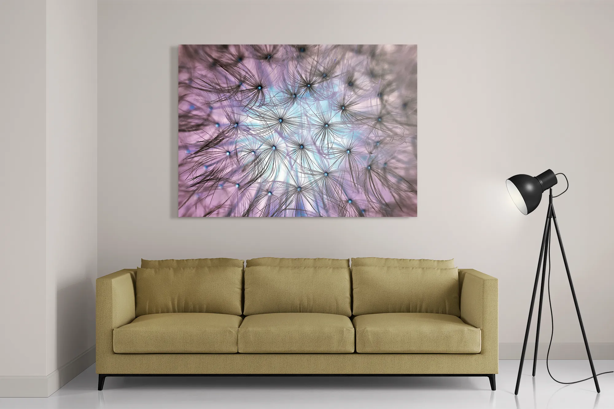 Schilderij Paardenbloem pluis Rechthoek Horizontaal Template DB 50 70 Horizontaal Natuur 25 2