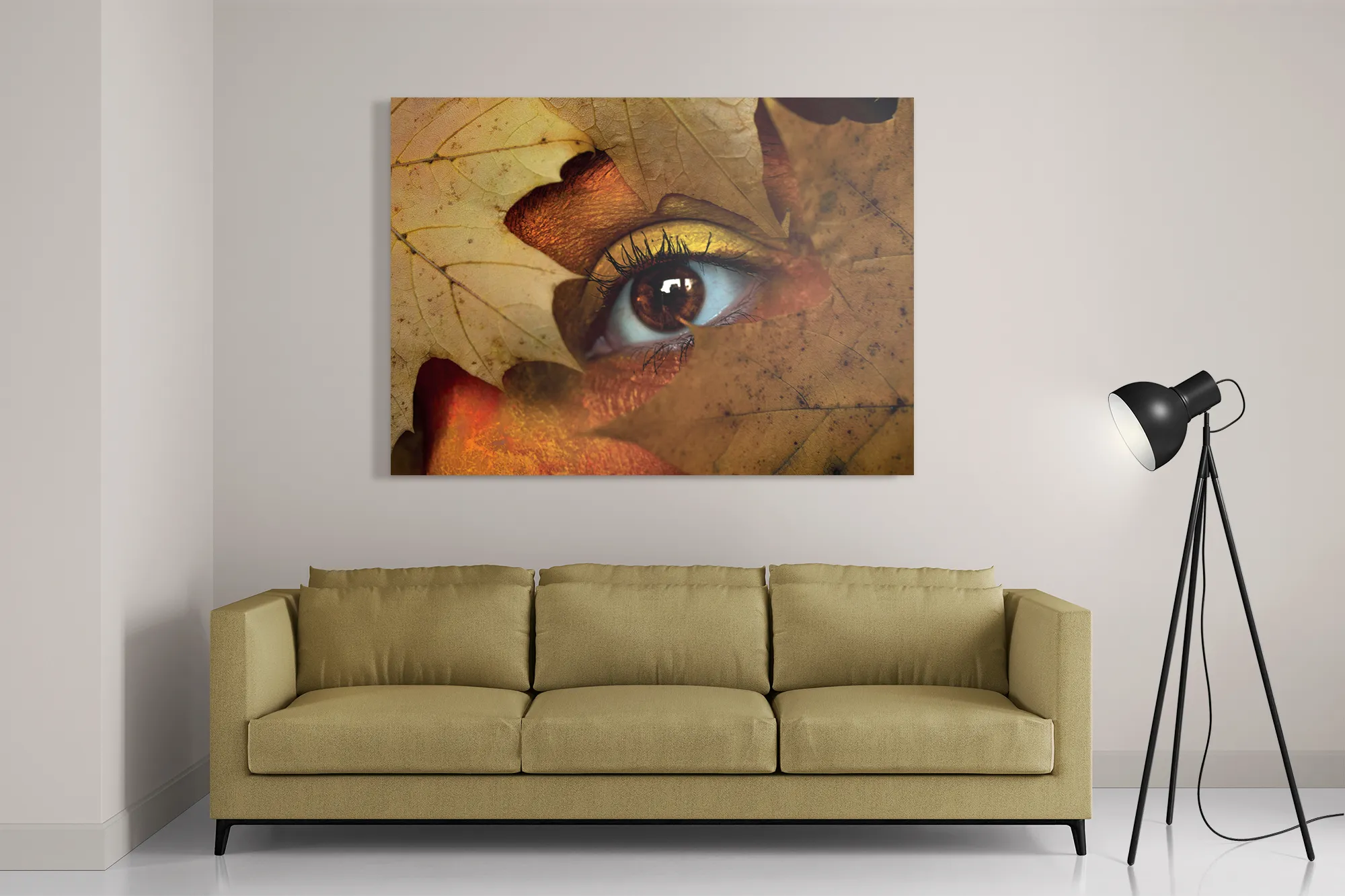 Schilderij Hefstblad Rechthoek Horizontaal Template DB 50 70 Horizontaal Natuur 30 2