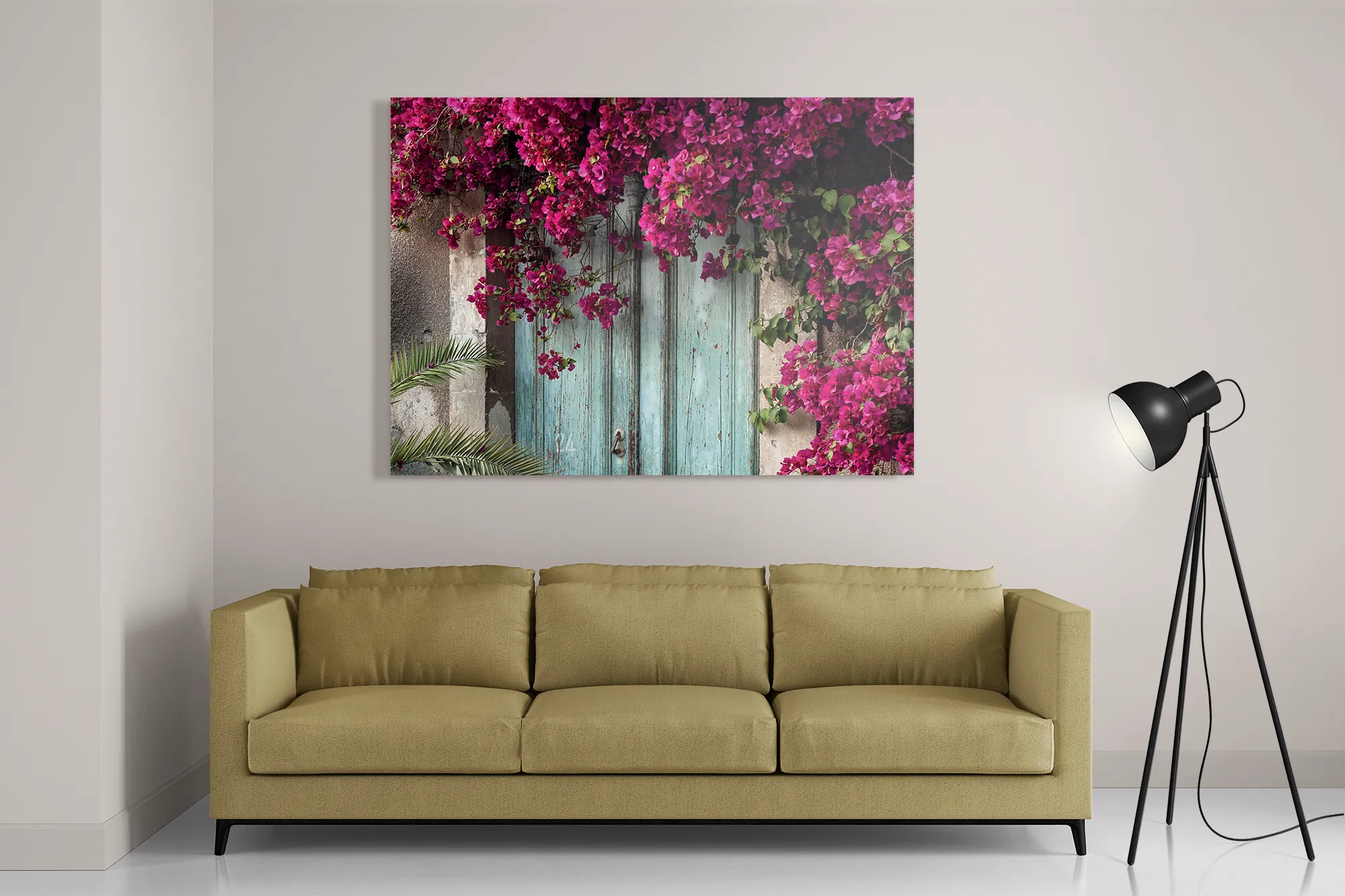 Schilderij Roze deuren Rechthoek Horizontaal Template DB 50 70 Horizontaal Natuur 42 2