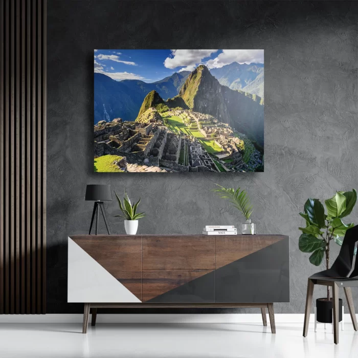 Schilderij Machu Picchu Rechthoek Horizontaal Template DB 50 70 Horizontaal Natuur 44 3