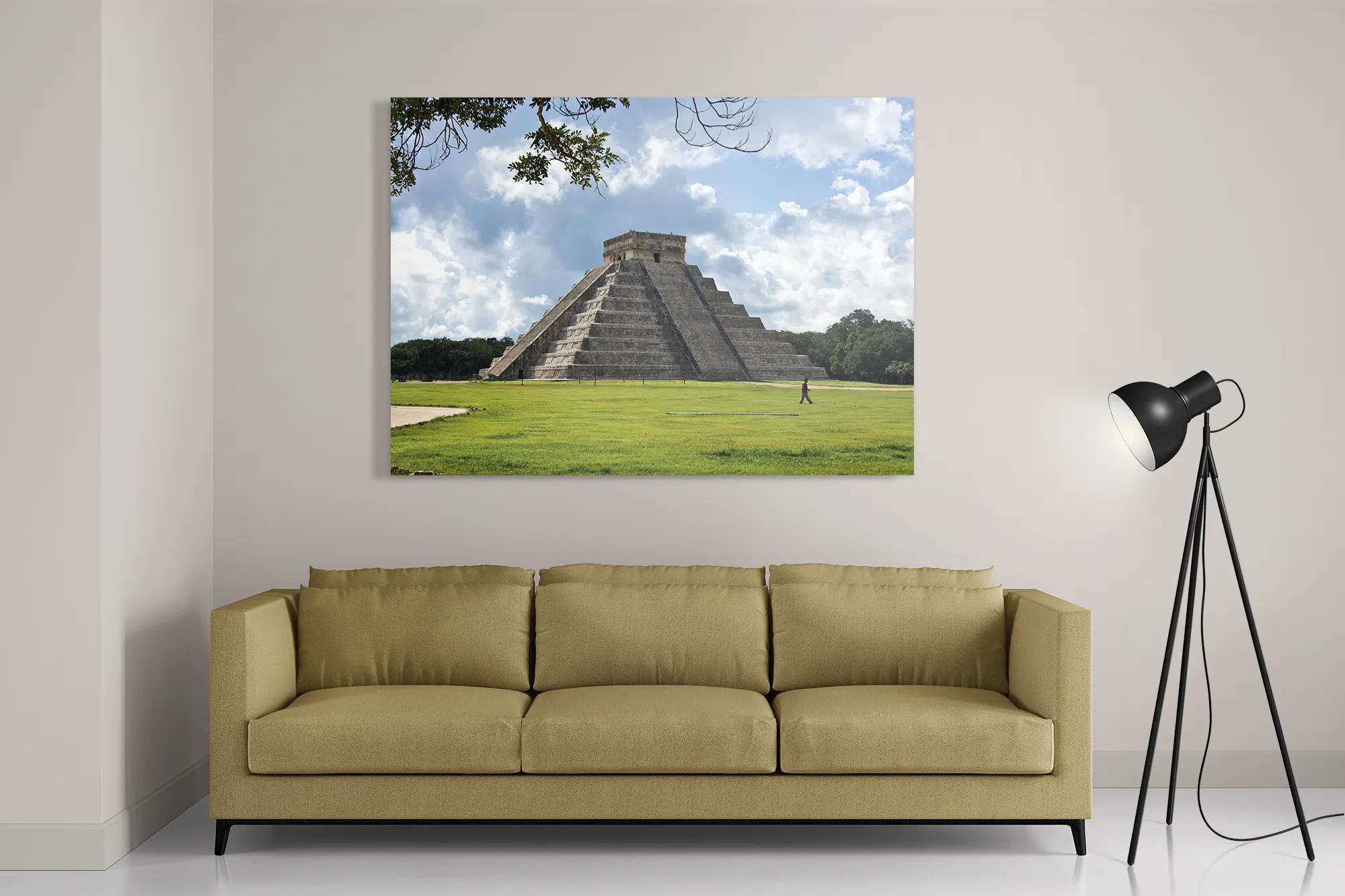 Schilderij Teotihuacán Rechthoek Horizontaal Template DB 50 70 Horizontaal Natuur 47 2