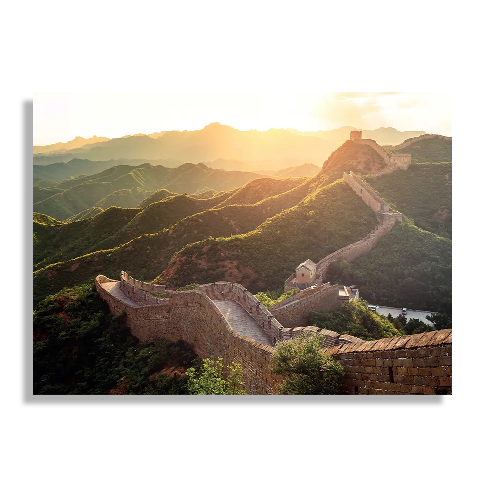 Schilderij De Chinese muur Rechthoek Horizontaal Template DB 50 70 Horizontaal Natuur 49 1