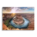 Schilderij Horseshoe bend Rechthoek Horizontaal Template DB 50 70 Horizontaal Natuur 56 1