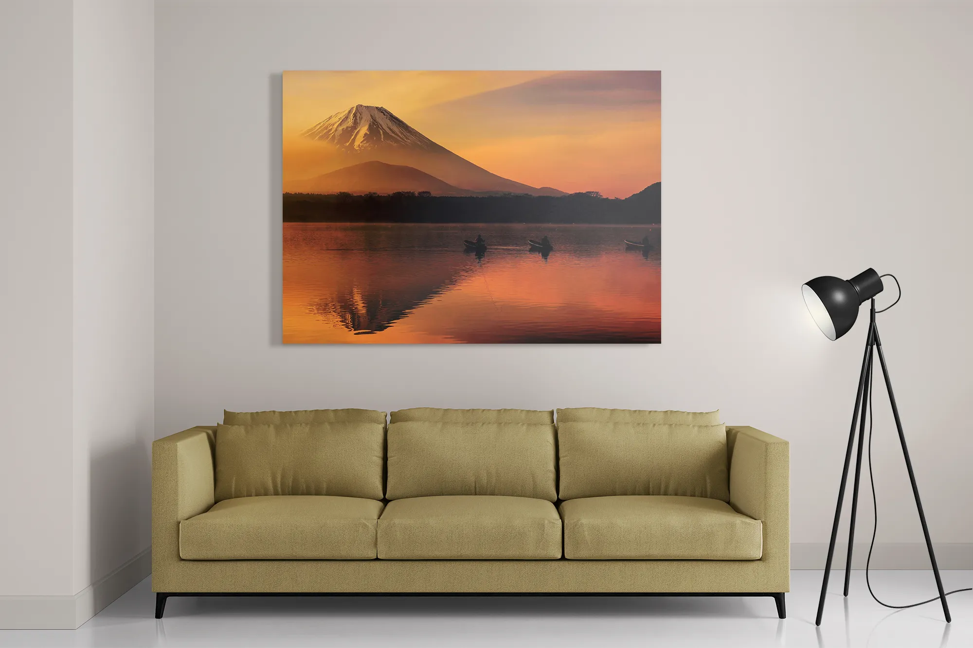 Schilderij Fuji Rechthoek Horizontaal Template DB 50 70 Horizontaal Natuur 69 2