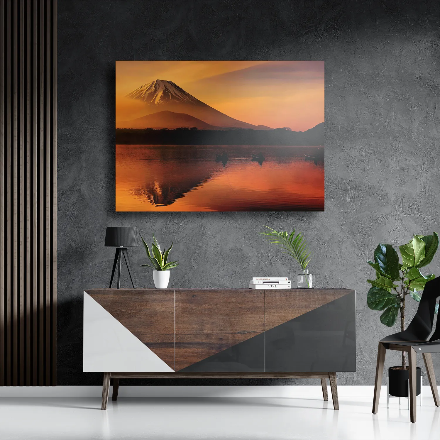 Schilderij Fuji Rechthoek Horizontaal Template DB 50 70 Horizontaal Natuur 69 3