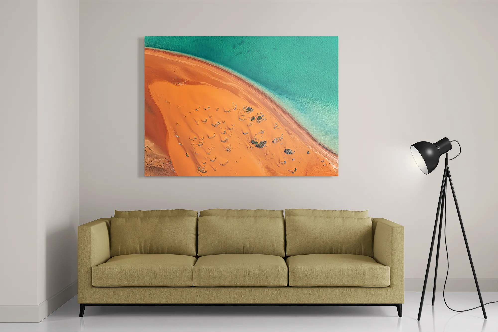 Schilderij Kleurrijke woestijn Rechthoek Horizontaal Template DB 50 70 Horizontaal Natuur 79 2