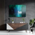Schilderij Het noorderlicht Rechthoek Horizontaal Template DB 50 70 Horizontaal Natuur 90 3