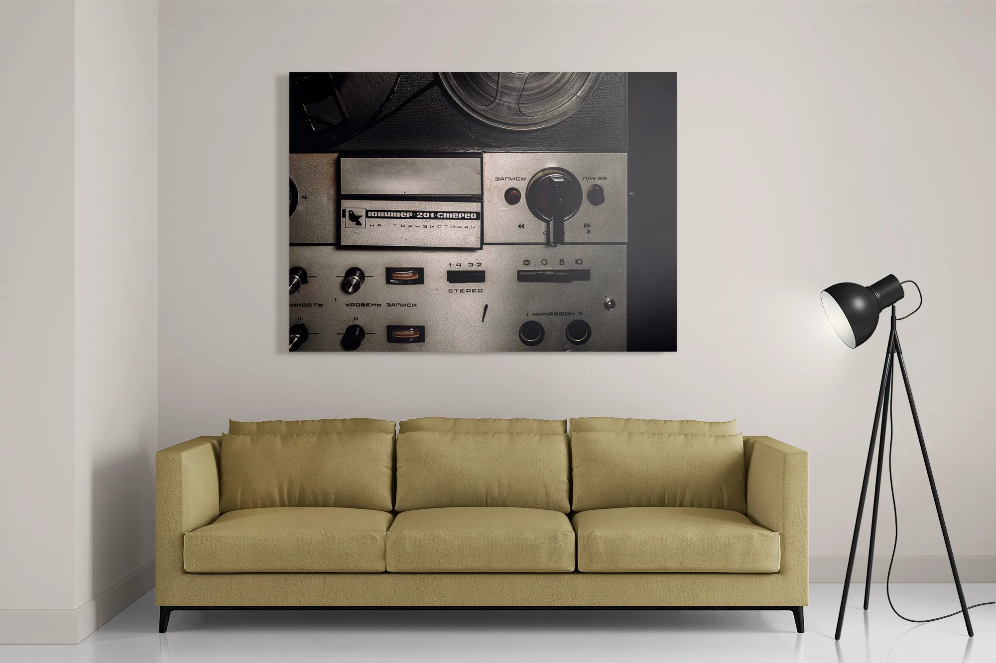 Template_DB_50-70_Horizontaal_Retro_11-2 Schilderij De Oude Bandrecorder Rechthoek Horizontaal Template DB 50 70 Horizontaal Retro 11 2