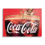 Schilderij Coca Cola Muurschildering Rechthoek Horizontaal Template DB 50 70 Horizontaal Retro 13 1