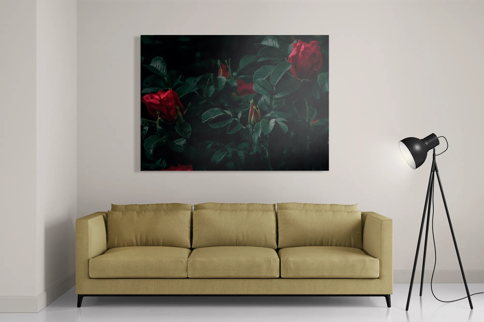 Schilderij Romantische Rozen Rechthoek Horizontaal Template DB 50 70 Horizontaal Romantisch 6 2