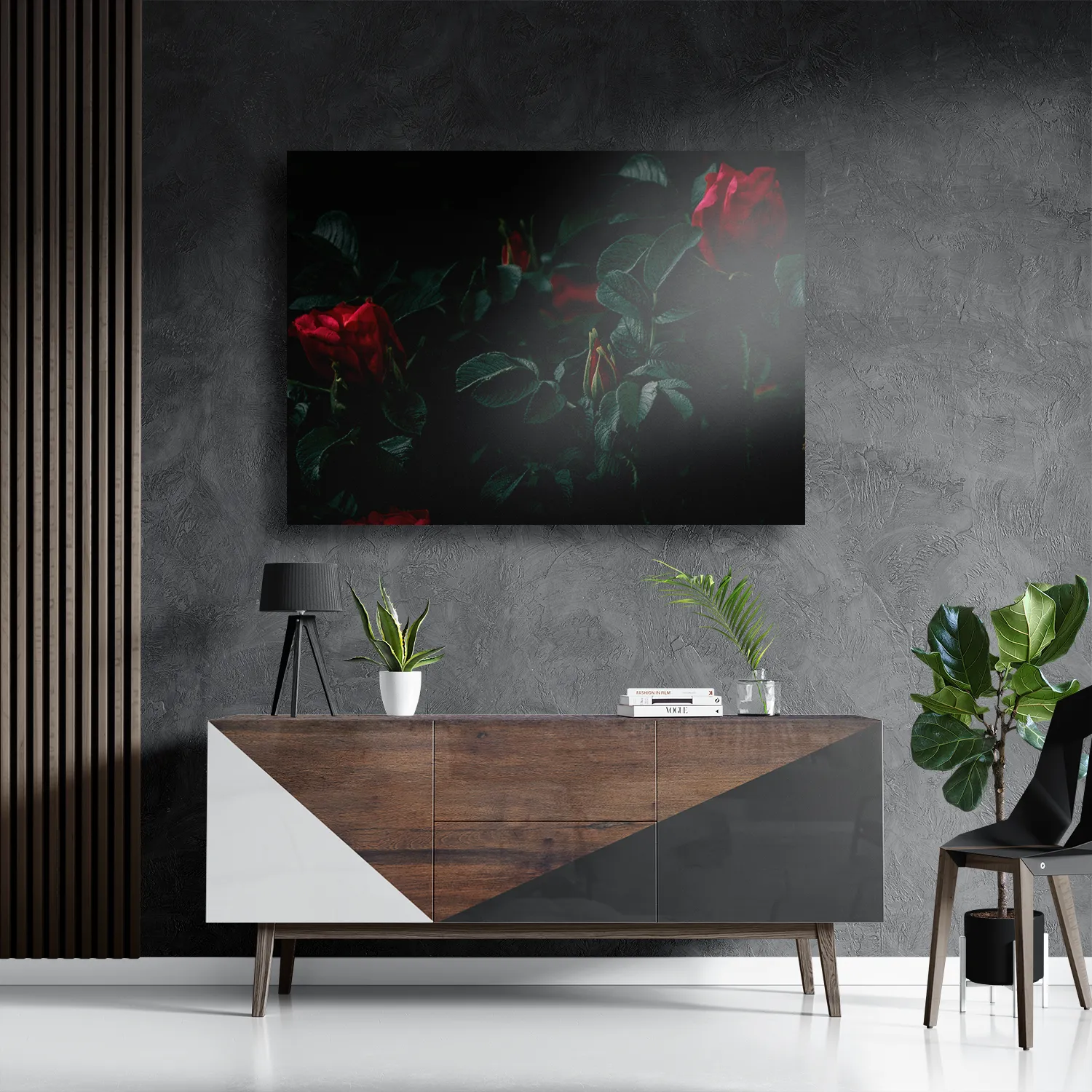 Schilderij Romantische Rozen Rechthoek Horizontaal Template DB 50 70 Horizontaal Romantisch 6 3